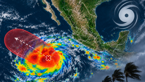 Alertan por posible desarrollo de ‘Simón’ e ‘Isaías’, ciclones en México