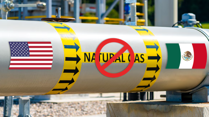 México enfrentó reducción temporal de gas proveniente de EU