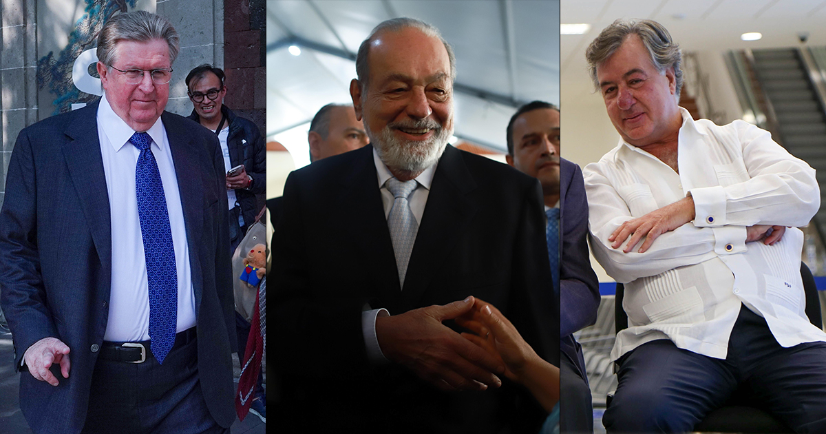 Slim, Larrea y Chico Pardo impulsan compras y fusiones empresariales en México