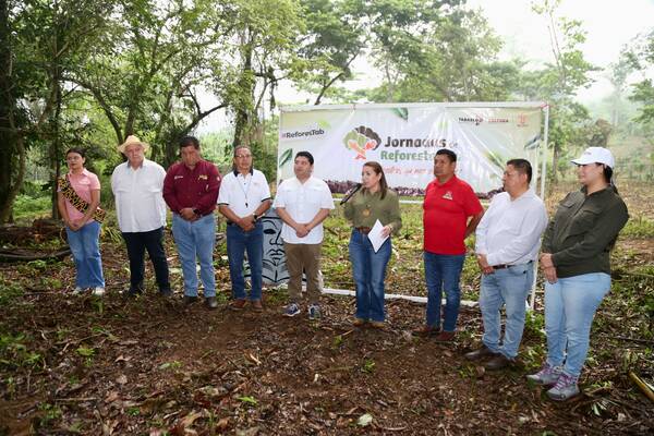 Tacotalpa se suma a la Jornada de Reforestación 2026