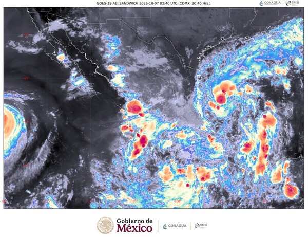 Depresión tropical Nueve amenaza costas del Golfo de México
