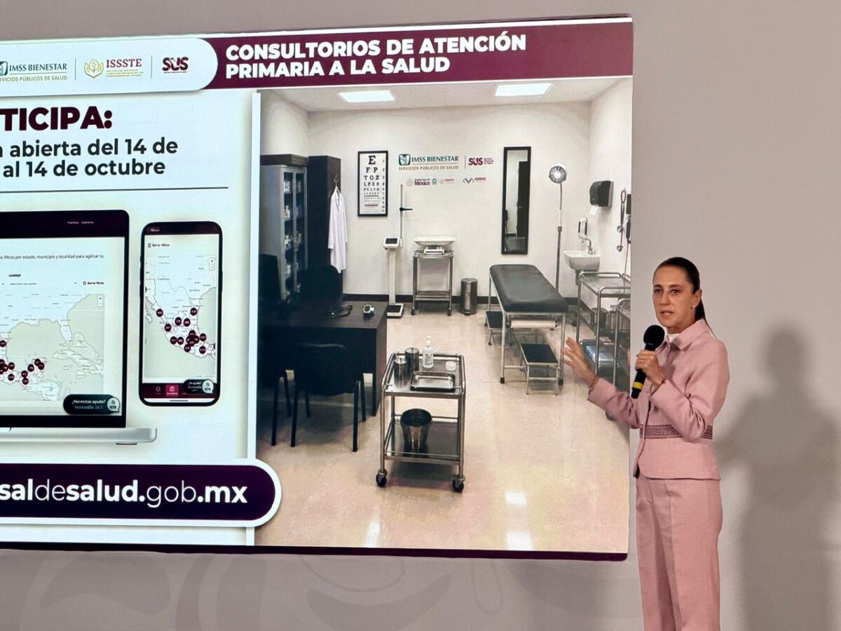 México prepara 12 mil 750 consultorios gratuitos; Salud Casa por Casa supera 27 millones de consultas