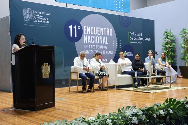 UJAT inaugura Encuentro Nacional de Radios Universitarias