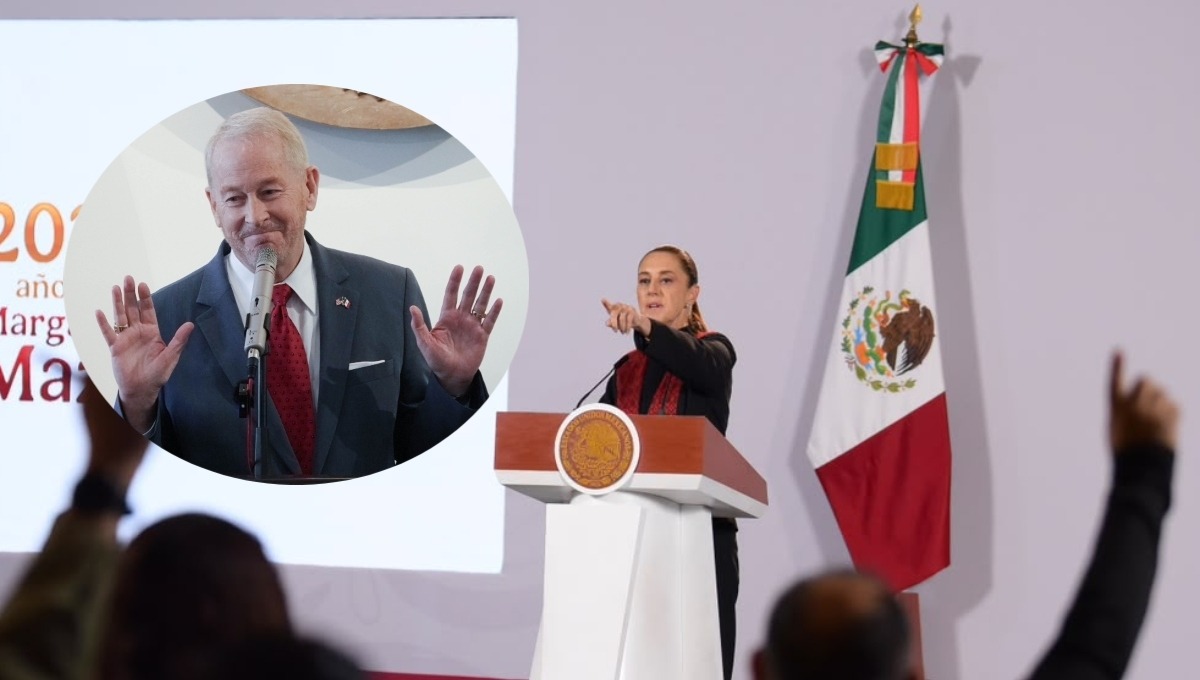 Sheinbaum y embajador de EE. UU. abordarán temas de seguridad y combate al fentanilo