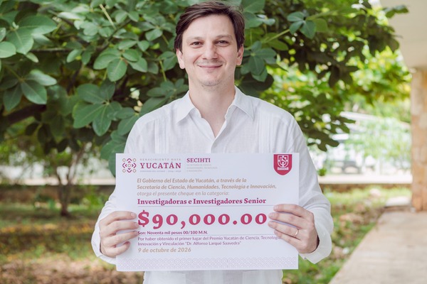 Yucatán premia investigaciones sobre salud y ciencia