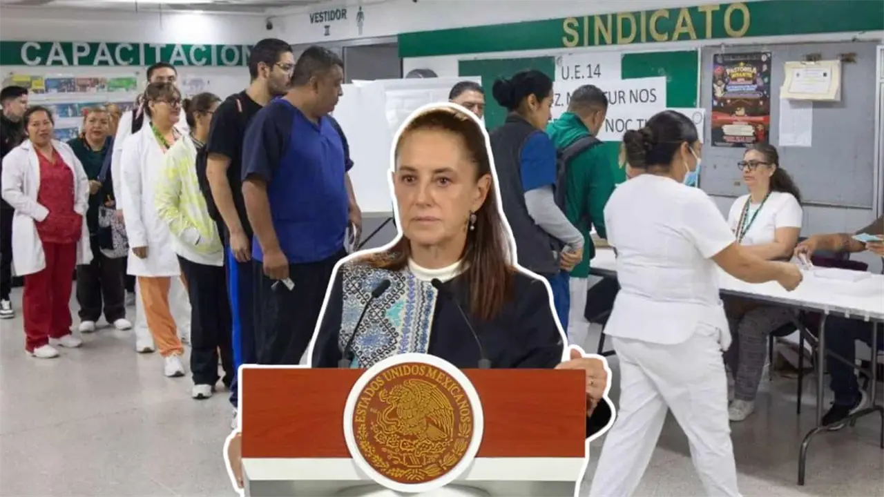 Sheinbaum anuncia nueva propuesta salarial para trabajadores del IMSS tras rechazo al aumento de 2.9%